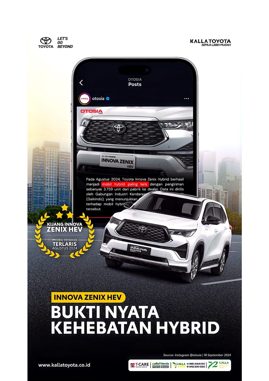 Innova Zenix HEV, Bukti Nyata Kehebatan Hybrid