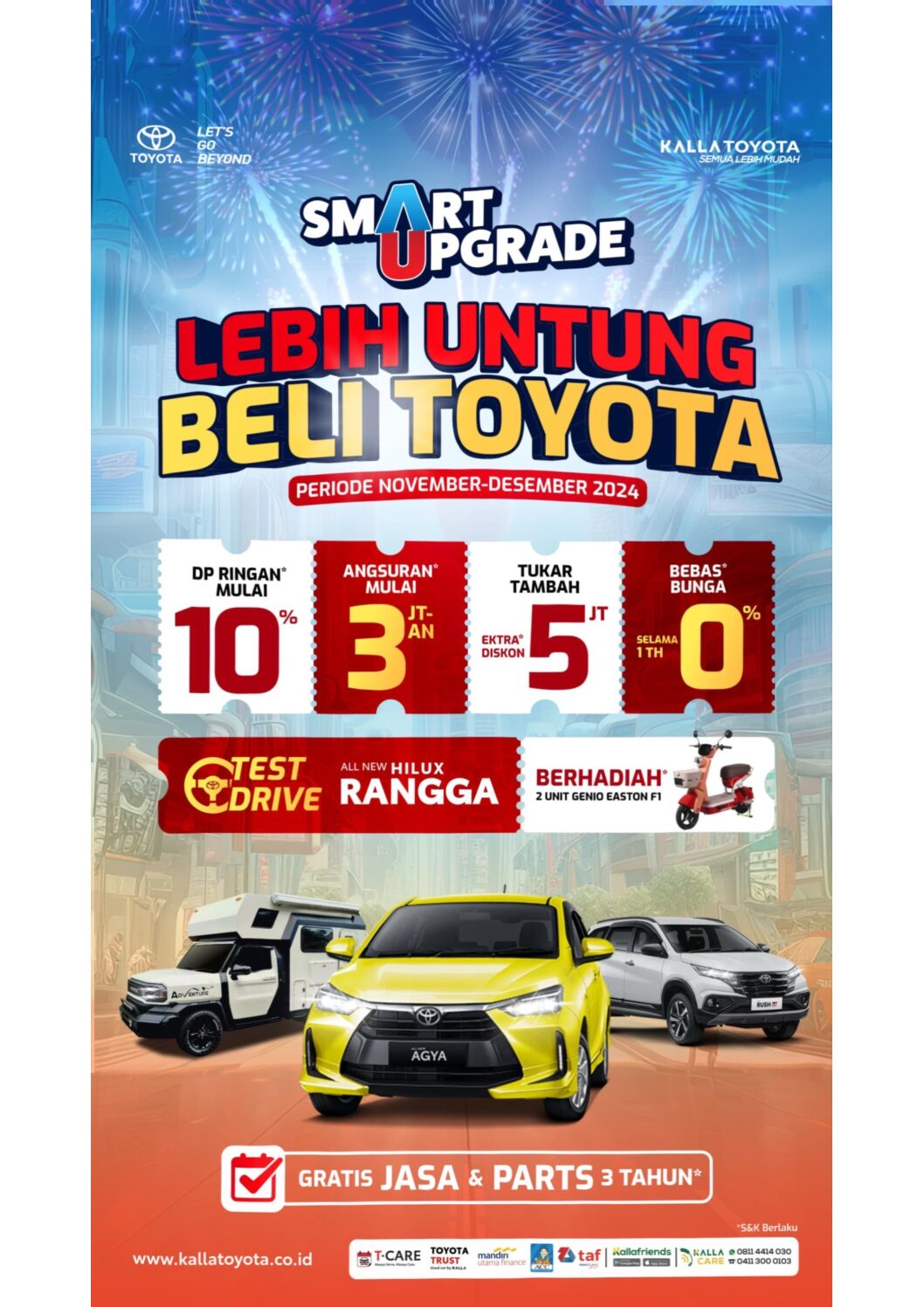 Promo Akhir Tahun Toyota, Lebih Untung Beli Mobil Impian