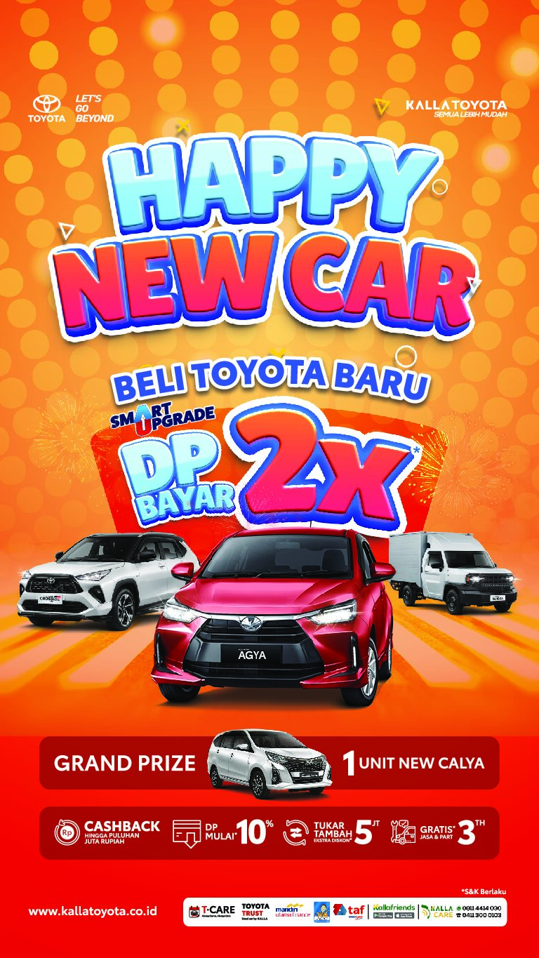Happy New Car, Saatnya Beli Toyota Baru