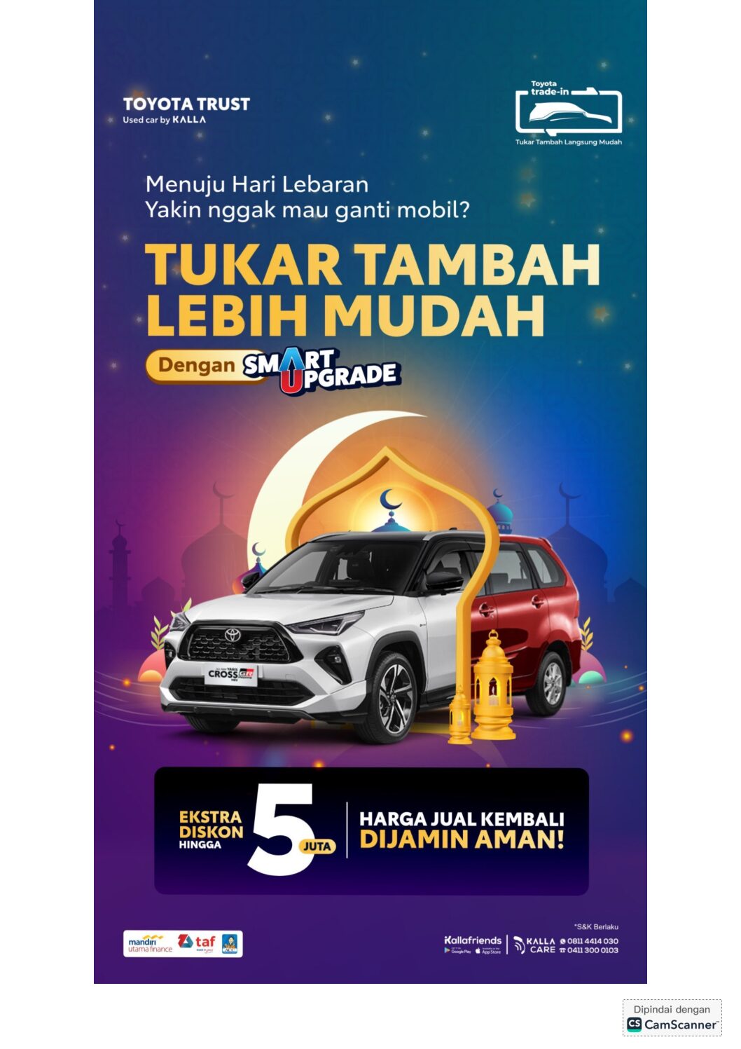 TUKAR TAMBAH LEBIH MUDAH DENGAN SMART UPGRADE, Solusi Mobil Baru Menyambut Lebaran